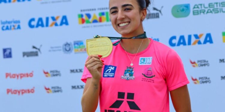 Atleta de Foz conquista ouro no salto triplo no Brasileiro Sub-20 e vai ao Sul-Americano