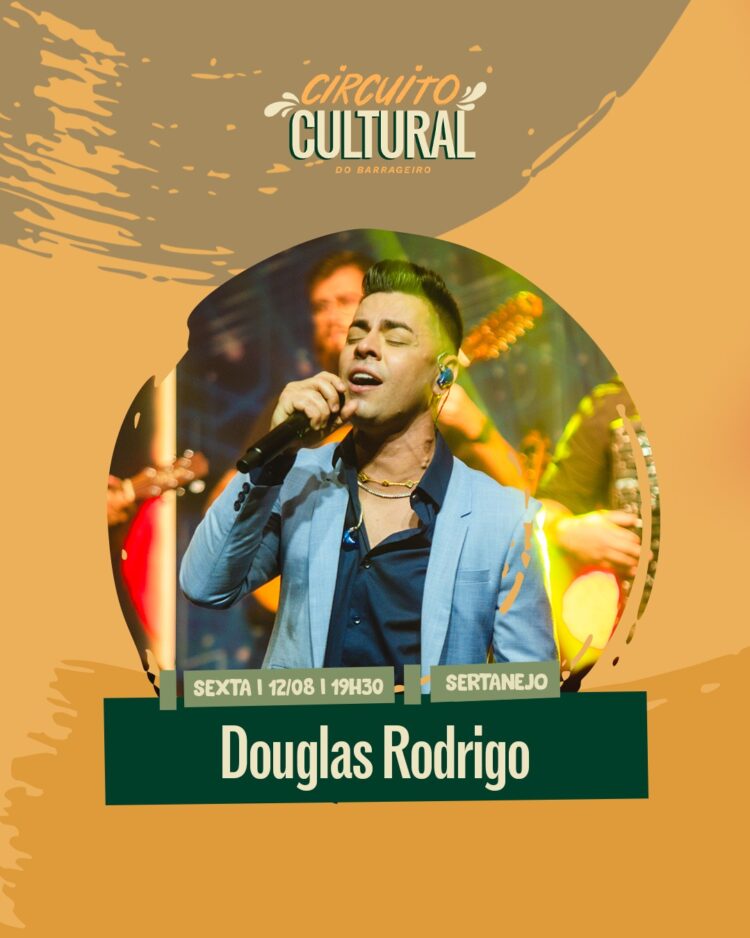 Circuito Cultural leva forró, sertanejo, samba, viola e MPB ao Mercado Público Barrageiro
