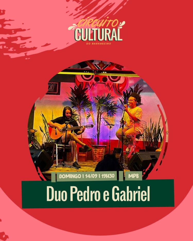 Circuito Cultural leva forró, sertanejo, samba, viola e MPB ao Mercado Público Barrageiro