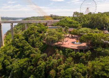 Agosto tem alta de 8% nas visitas ao Marco das Três Fronteiras em relação a 2024