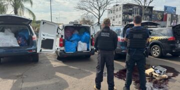 Fiscalização localiza depósito de mercadorias contrabandeadas na Vila Portes