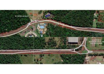 Obras da Rodovia das Cataratas avançam com liberação de 3,9 km de marginal