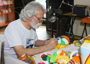 Morre, aos 76 anos, o artista plástico Dilson Paulo Alves, ex-presidente do Comus