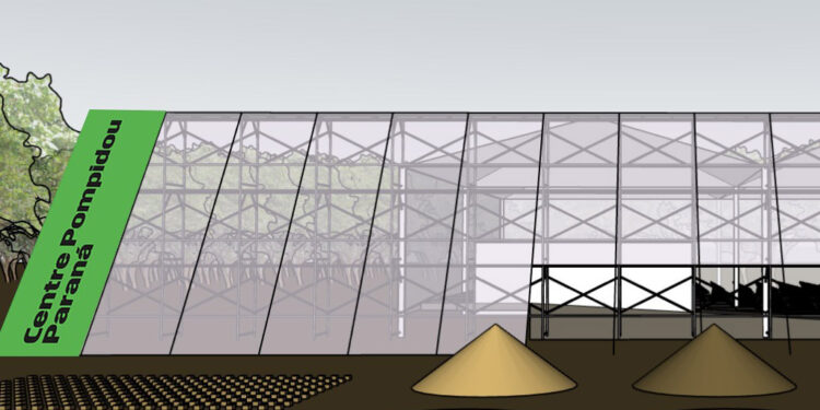 Oficina de tijolos marca ativação do Centre Pompidou em Foz do Iguaçu nesta semana