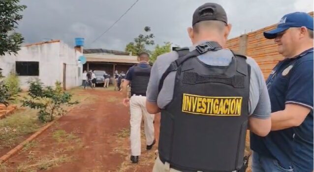 Durante as investigações, os agentes chegaram ao endereço - Foto: Víctor Spahr