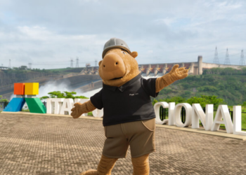 Capivara gigante vai tomar conta do espaço no Vertedouro do Mirante na Itaipu no Dia das Crianças