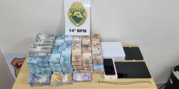 PM encontra mais de R$ 1 milhão em residência após denúncia de roubo