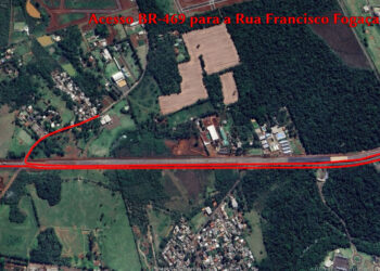 Duplicação da Rodovia das Cataratas provoca nova mudança no trânsito