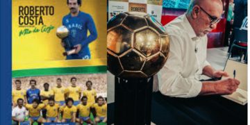 Mãos de Anjo: Ex-goleiro da Seleção Brasileira Roberto Costa apresenta biografia em Foz do Iguaçu