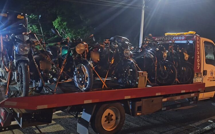 Operação Cavalo de Aço aborda 152 veículos e recolhe 45 ao pátio em Foz do Iguaçu