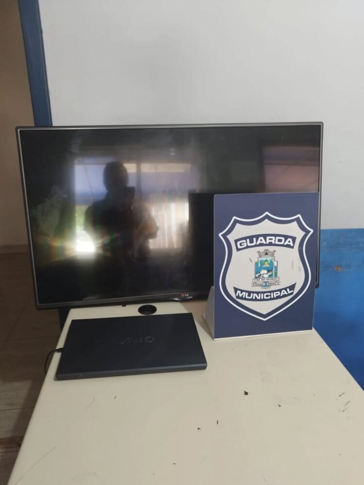 Guarda Municipal recupera carro e eletrônicos furtados do CRAS Norte na Avenida Andradina