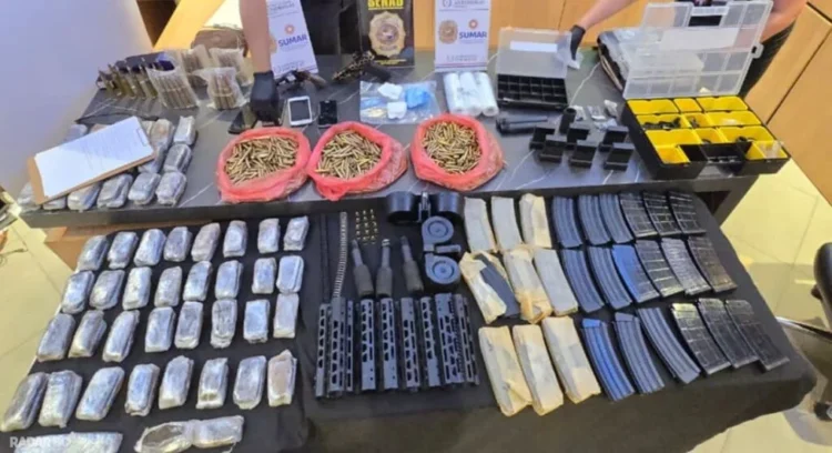 Operação no Paraguai prende quatro suspeitos e desmonta base de apoio do Comando Vermelho