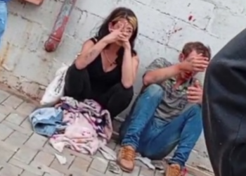 Casal é preso após ataque dentro de carro no Jardim Jupira; vítima sofreu corte profundo no pescoço