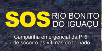 PRF lança campanha emergencial de doações para famílias atingidas por tornado em Rio Bonito do Iguaçu