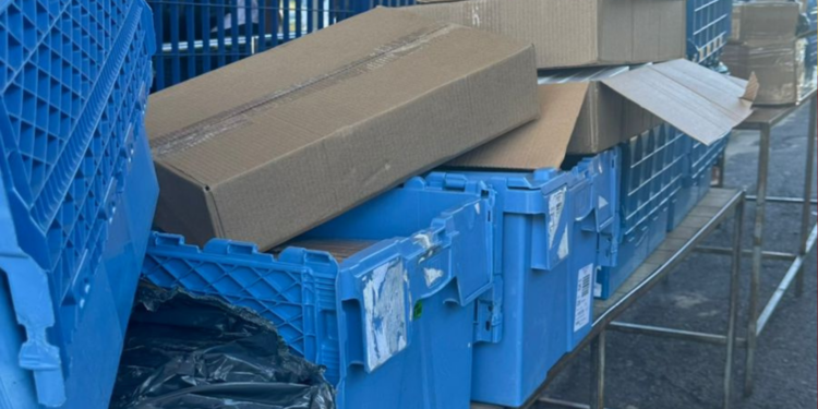 Caminhão de remédios é flagrado com R$ 1 milhão em produtos contrabandeados