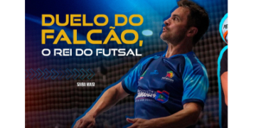 Duelo do Rei Falcão movimenta Foz em noite especial do futsal brasileiro