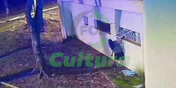 Câmeras registram furto na Praça da Paz e GM recupera material roubado