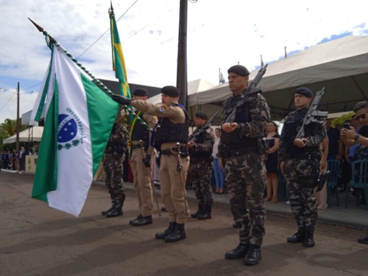 Solenidade marca passagem de comando no 14º BPM e reforça união das forças de segurança na fronteira