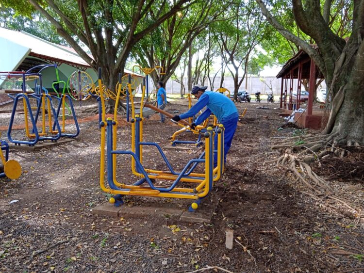 Prainha de Três Lagoas está sendo revitalizada e deve ser aberta na segunda quinzena de dezembro