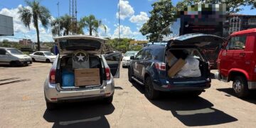 Fiscalização descobre R$ 1 milhão em mercadorias ilegais escondidas na Vila Portes