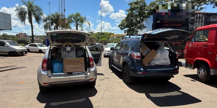 Fiscalização descobre R$ 1 milhão em mercadorias ilegais escondidas na Vila Portes