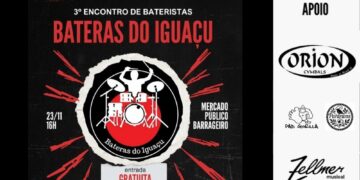 O 3º Bateras do Iguaçu acontece no Mercado Público Barrageiro
