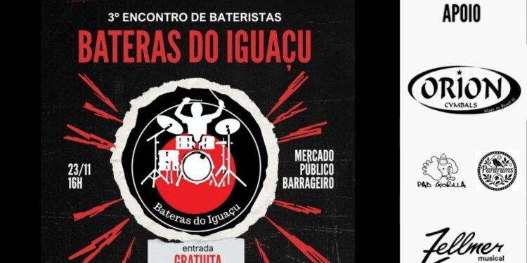 O 3º Bateras do Iguaçu acontece no Mercado Público Barrageiro