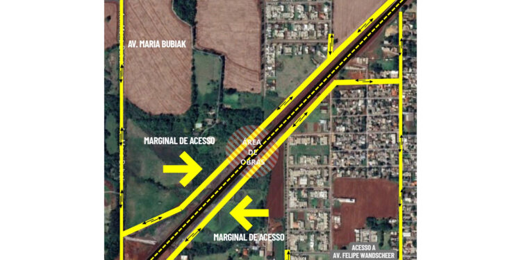 DER ajusta acessos na Perimetral Leste para liberar trânsito em novos bairros