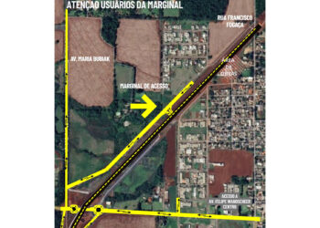 Perimetral tem via marginal liberada em acesso a bairro