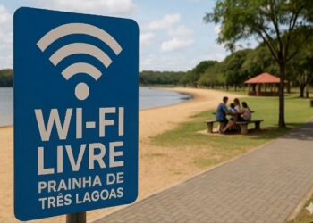 Prainha de Três Lagoas agora tem Wi-Fi gratuito com acesso aberto à população