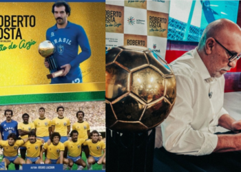 Mãos de Anjo: Ex-goleiro da Seleção Brasileira Roberto Costa apresenta biografia em Foz do Iguaçu