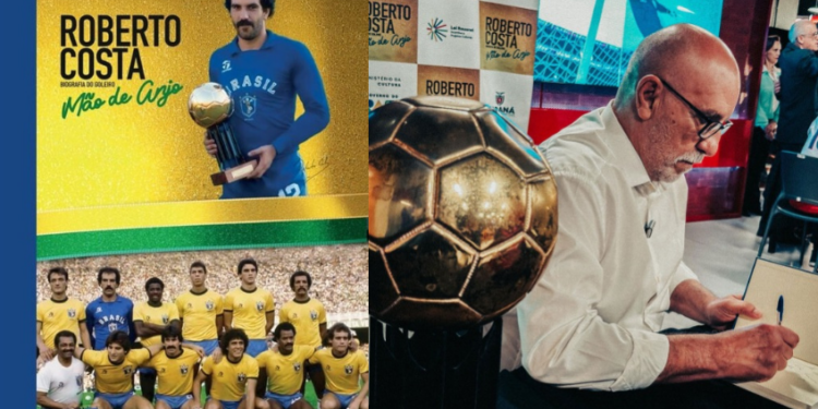 Mãos de Anjo: Ex-goleiro da Seleção Brasileira Roberto Costa apresenta biografia em Foz do Iguaçu