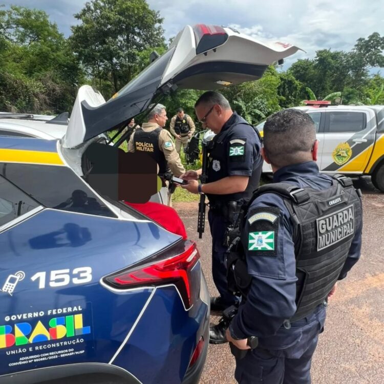 Três suspeitos armados são presos após roubo a transportadora no Cidade Nova