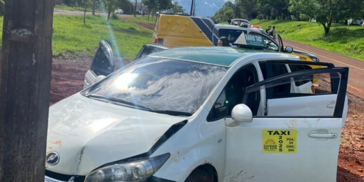 Táxi roubado é recuperado pela Guarda Municipal que prende suspeito