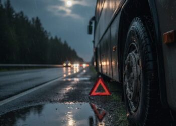 Ônibus com pacientes que fazem tratamento fora de Foz do Iguaçu quebra e grupo espera quase 11 horas por resgate