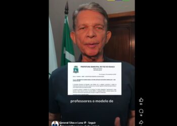 Em vídeo divulgado nas redes sociais, prefeito diz que nova matriz curricular não reduzirá aulas