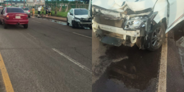 Colisão entre carro e motocicleta deixa jovem em estado grave na Avenida República Argentina