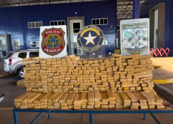 Receita Federal retém mais de 255 kg de maconha na Ponte Internacional da Amizade