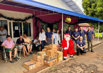 Campanha Natal Solidário da VISAC arrecada 1,3 tonelada de alimentos em Foz