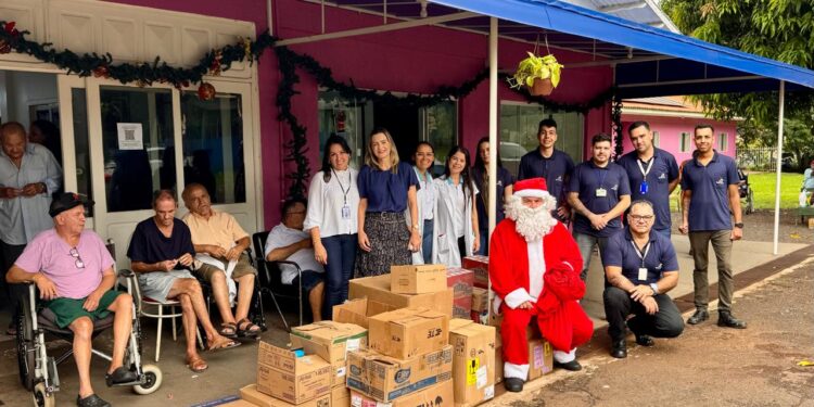 Campanha Natal Solidário da VISAC arrecada 1,3 tonelada de alimentos em Foz