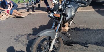 Jovem que sofreu acidente de moto na BR-277 morre no hospital