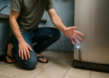 Técnico sofre descarga elétrica durante conserto de geladeira no Três Lagoas