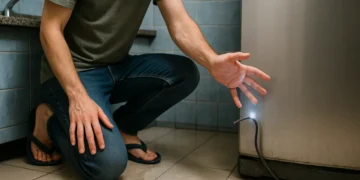 Técnico sofre descarga elétrica durante conserto de geladeira no Três Lagoas