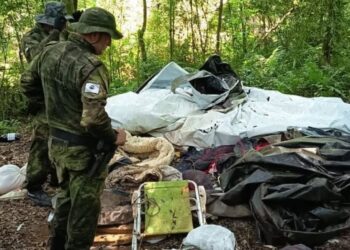 Operação destrói acampamento de caçadores no Parque Nacional do Iguaçu