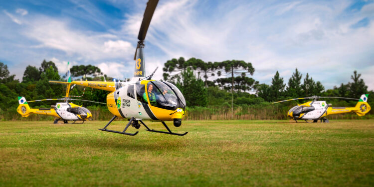 PM quer base fixa em Foz para helicóptero reforçar policiamento aéreo na fronteira