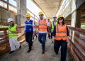 Ministro da Educação visita obras do Campus Arandu e Campus Universitário