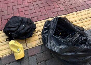 Homem é preso após furtar fios da decoração natalina na Praça do Mitre