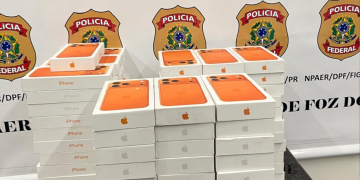 Passageiro é preso com mais de R$ 1 milhão em celulares no Aeroporto de Foz do Iguaçu