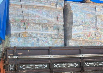 Operação intercepta carga de 15 toneladas de sucata irregular vinda da Argentina