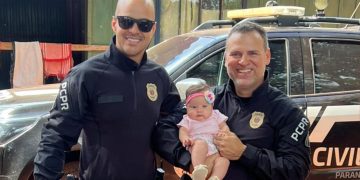 Equipe do DENARC de Foz do Iguaçu salva bebê engasgado